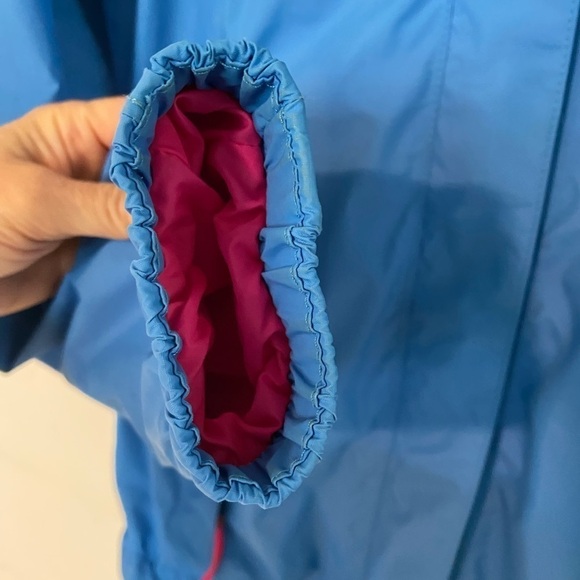 The North Face Sz XS Hyvent Bright Blue Pink Light Outdoor Jacket - Picture 12 of 14